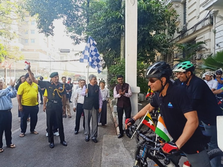 army cycling expedition reaches yango