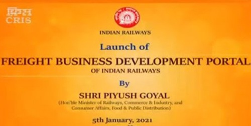 railways to launch freight business development portal