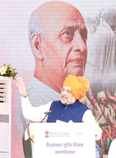 amit shah, 75th hyderabad liberation day celebrations in telangana