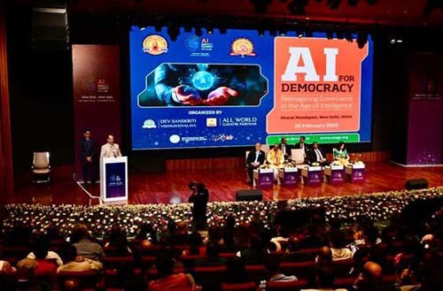 'ai for democracy' special session at the india ai impact summit