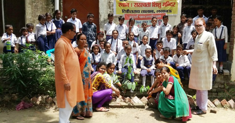surya foundation, plantation campaign