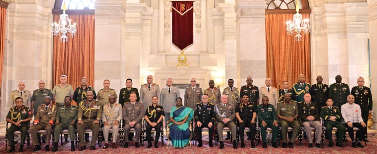 un peacekeepers meet the president