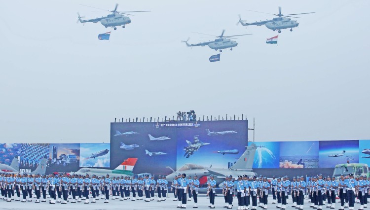 indian air force celebrates its 93rd anniversary at hindon