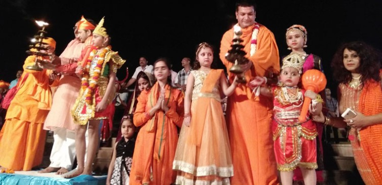 hanuman setu per sanatan sadbhavna sammelan