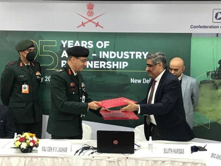 indian army tied up with sidm
