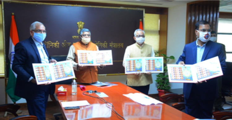postage stamp and special cover released on chhath puja