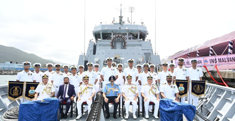 ins malvan boosts the navy's strength