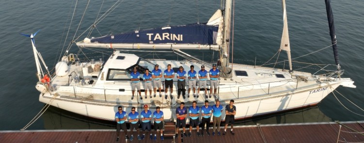 ocean sailing race of insv tarini