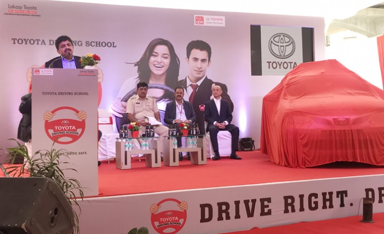 toyota kirloskar motor's driving school in mumbai