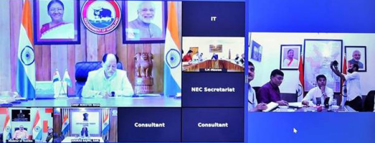 high level task force meeting of union minister jyotiraditya scindia