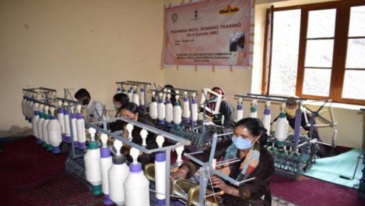 pashmina cloth will also be woven in varanasi