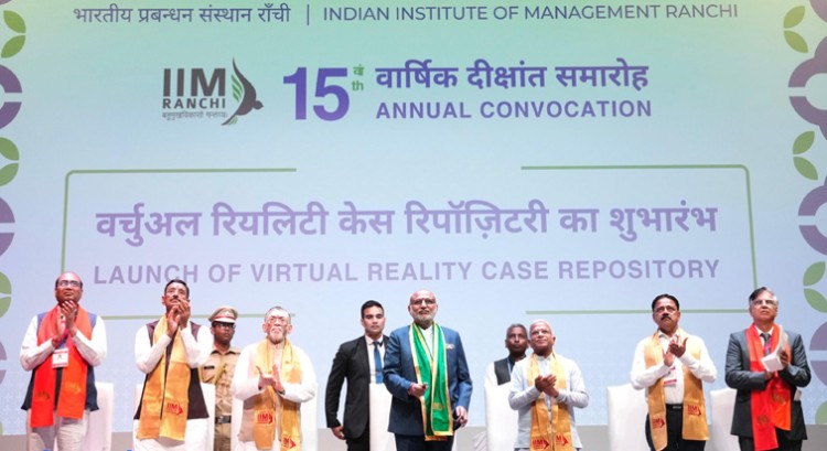 15th convocation of the indian institute of management ranchi