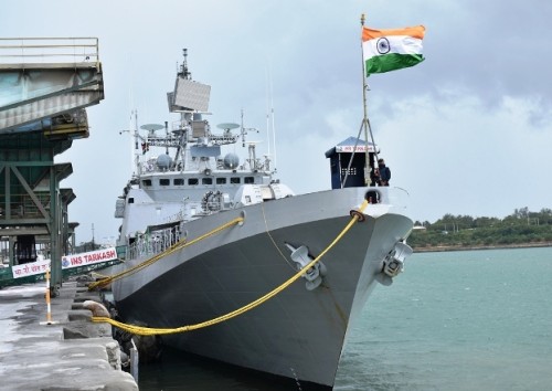 ins tarakash arrive at the port of sweden