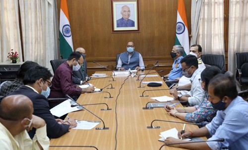 dr. ajay kumar a press conference of the diamond jubilee celebrations of ndc