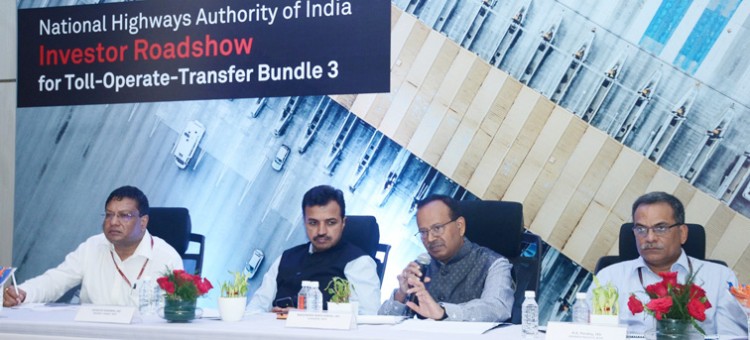 chairman nhai narendra nath sinha addressing