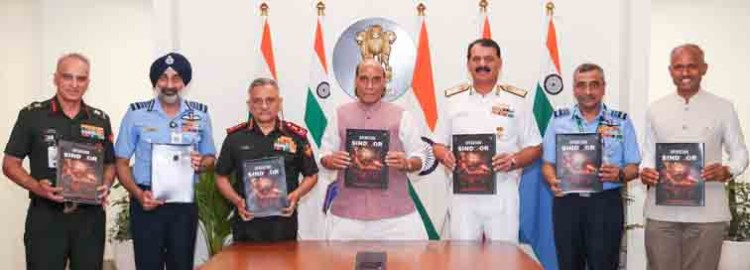 release of the 'operation sindoor' commemorative book