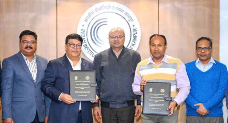 nmdc signs mou with iit kanpur
