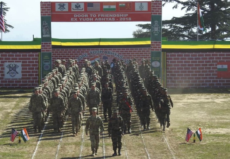 indo-us, joint military maneuvers