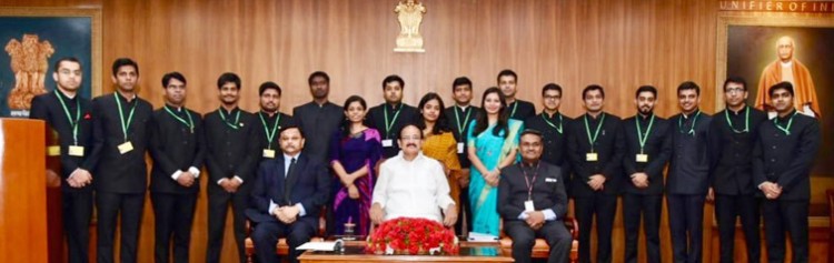 vice president's interaction with indian administrative service officials