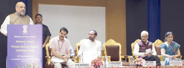 home minister amit shah addressing