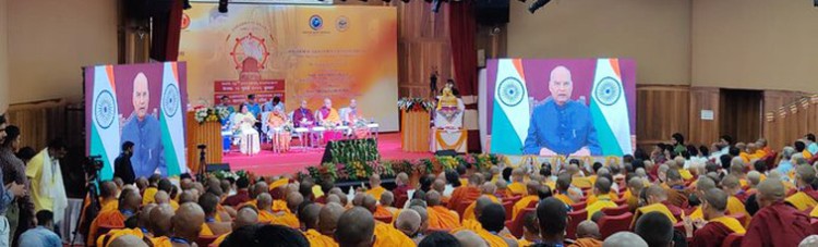 president's address at dharmachakra enforcement day program in sarnath