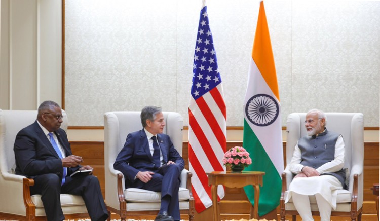 us foreign and defense minister met narendra modi