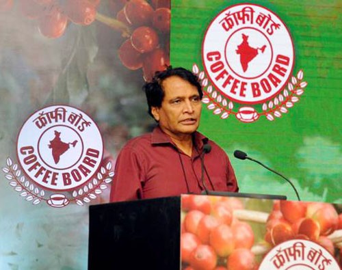 commerce minister, launch, coffee connect-india app
