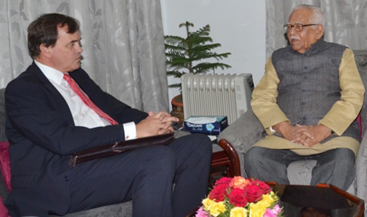 uk high commissioner meet to governor ram naik