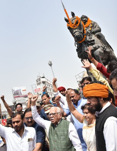 maharana pratap remembered on his birth anniversary nationwide