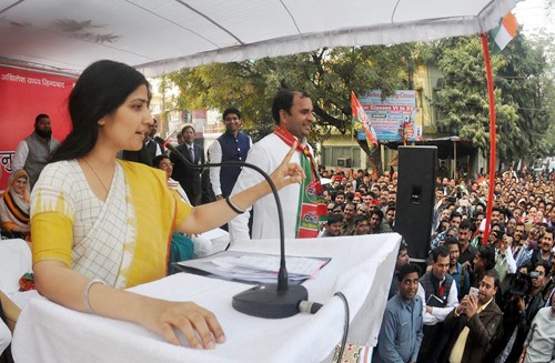 srojninagr lucknow, sp public meeting