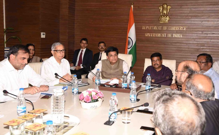 meeting with the steel manufactures' association