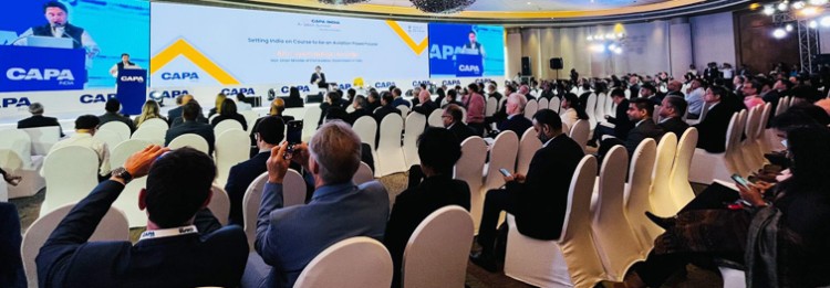 civil aviation minister at aviation summit of capa india