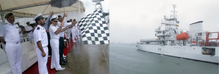 ins sagardhwani for a two-month long sagar maitri mission
