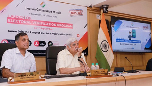 election commission of india election verification program