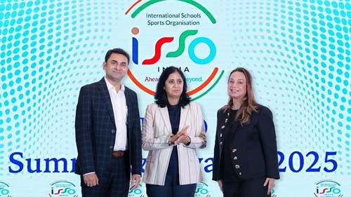 adani international school and isso tie up