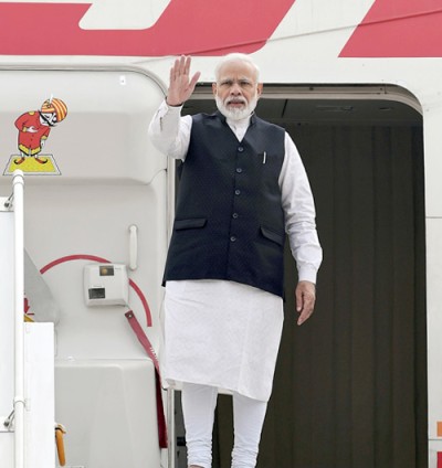 prime minister leaves for brazil at the brics conference