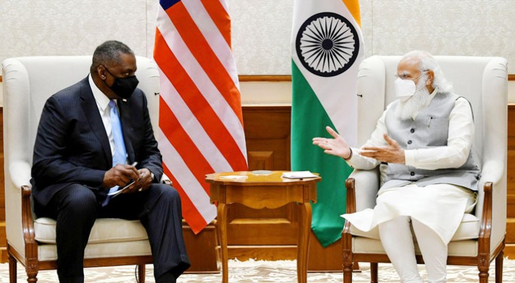 american defense minister lloyd james austin met the prime minister