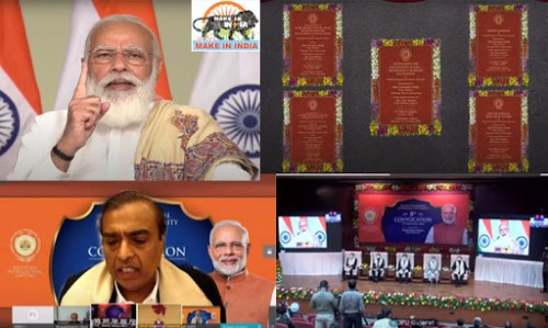 pm at 8th convocation of pandit deendayal petroleum university