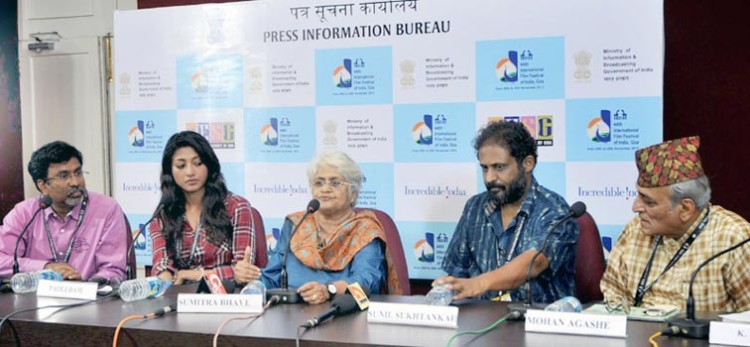 marathi film director, sumitra bhave and sunil sukhtankar, kannada film director p. sheshadri, marathi film actor mohan agashe and bengali film actress paoli dam