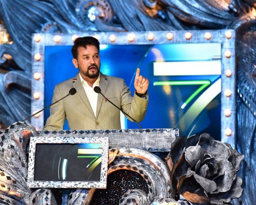information and broadcasting minister anurag singh thakur