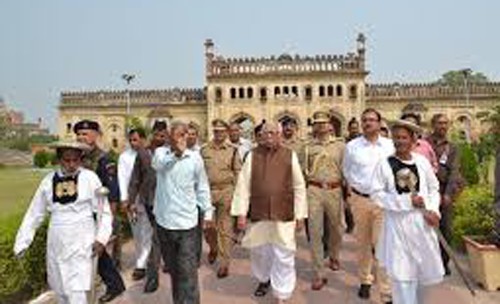 governor ram naik in imambara lucknow