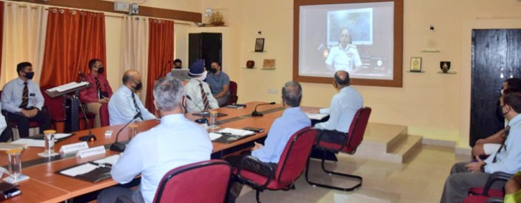 naval higher command course inaugurated by suhas pednekar