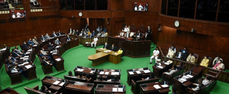 vice president addressing the legislative assembly of mizoram