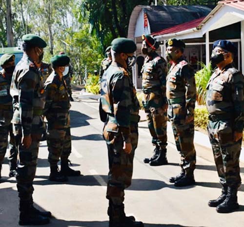 general mm naravane reviewed the security situation and operational preparedness