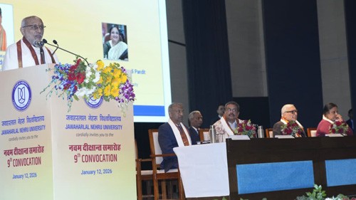 convocation ceremony of jawaharlal nehru university