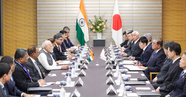 serious discussion in japan about economic tension between india and us