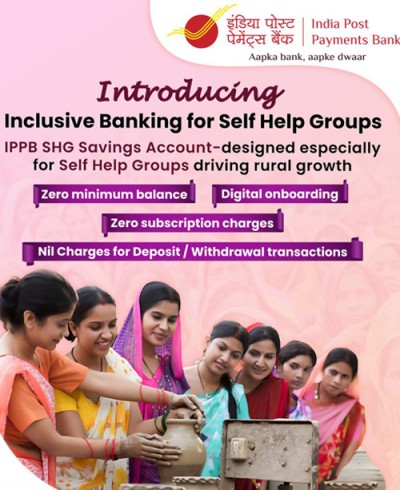 self-help group savings account launched at ippb