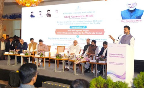 ahmedabad now a hub and spoke airport