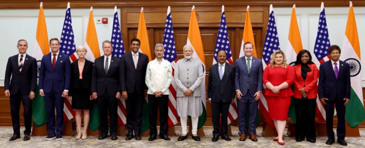 representatives of the us congress meet the prime minister