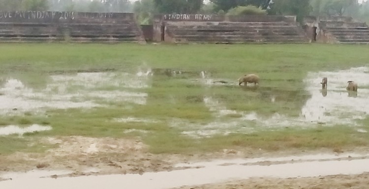 rajiv gandhi stadium, amethi